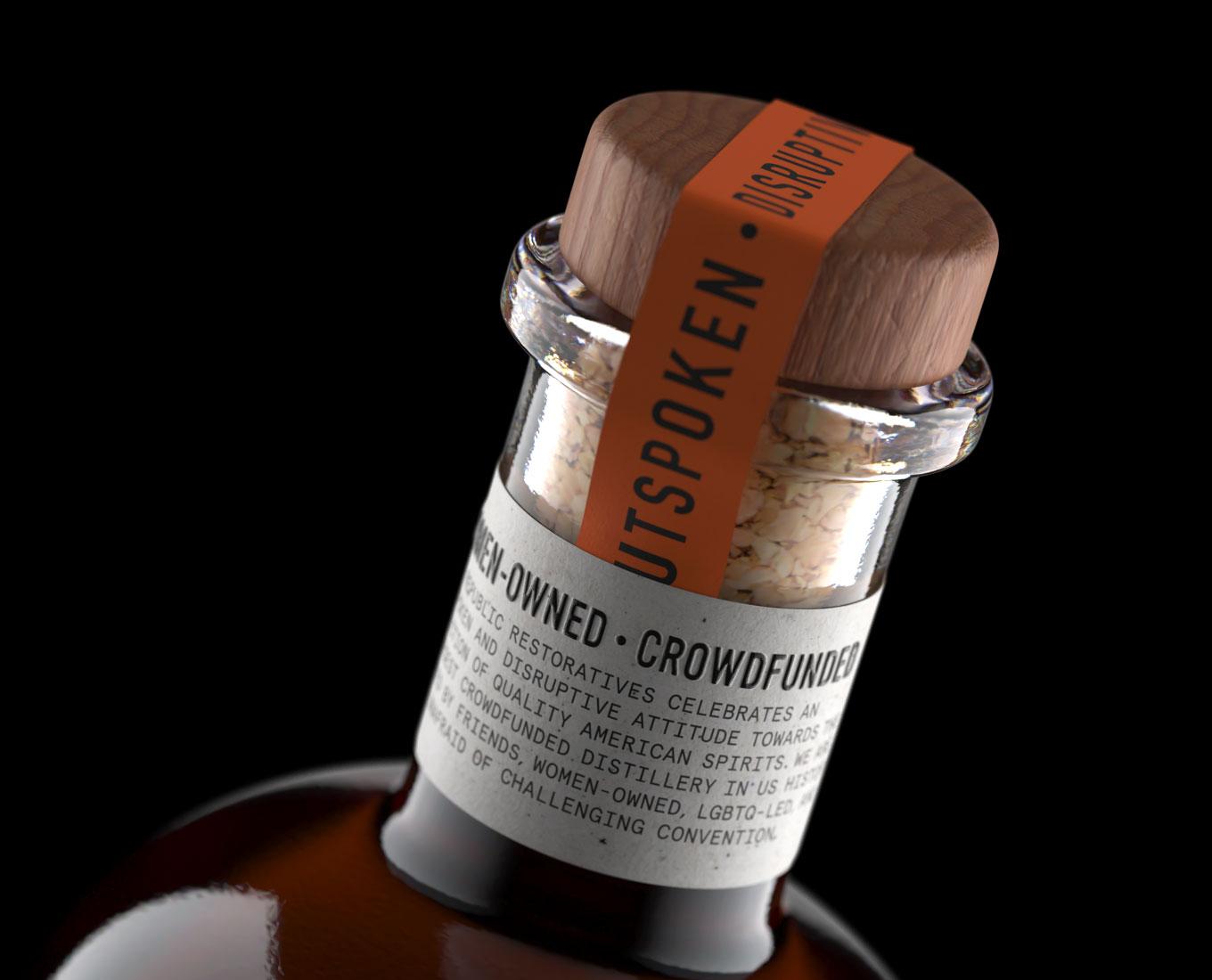 Republic Restorative Bourbon Packaging