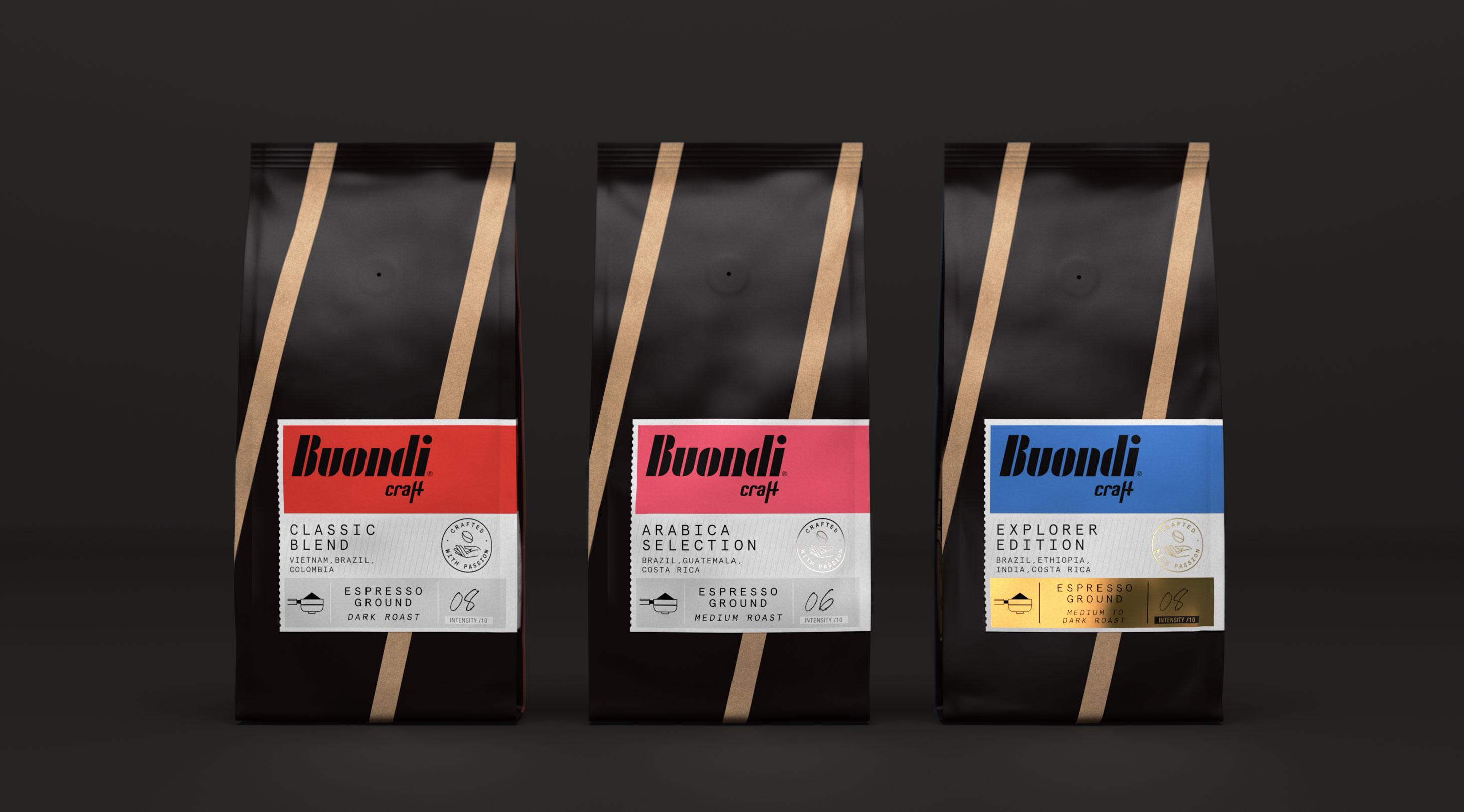 Buondi Craft Packaging design