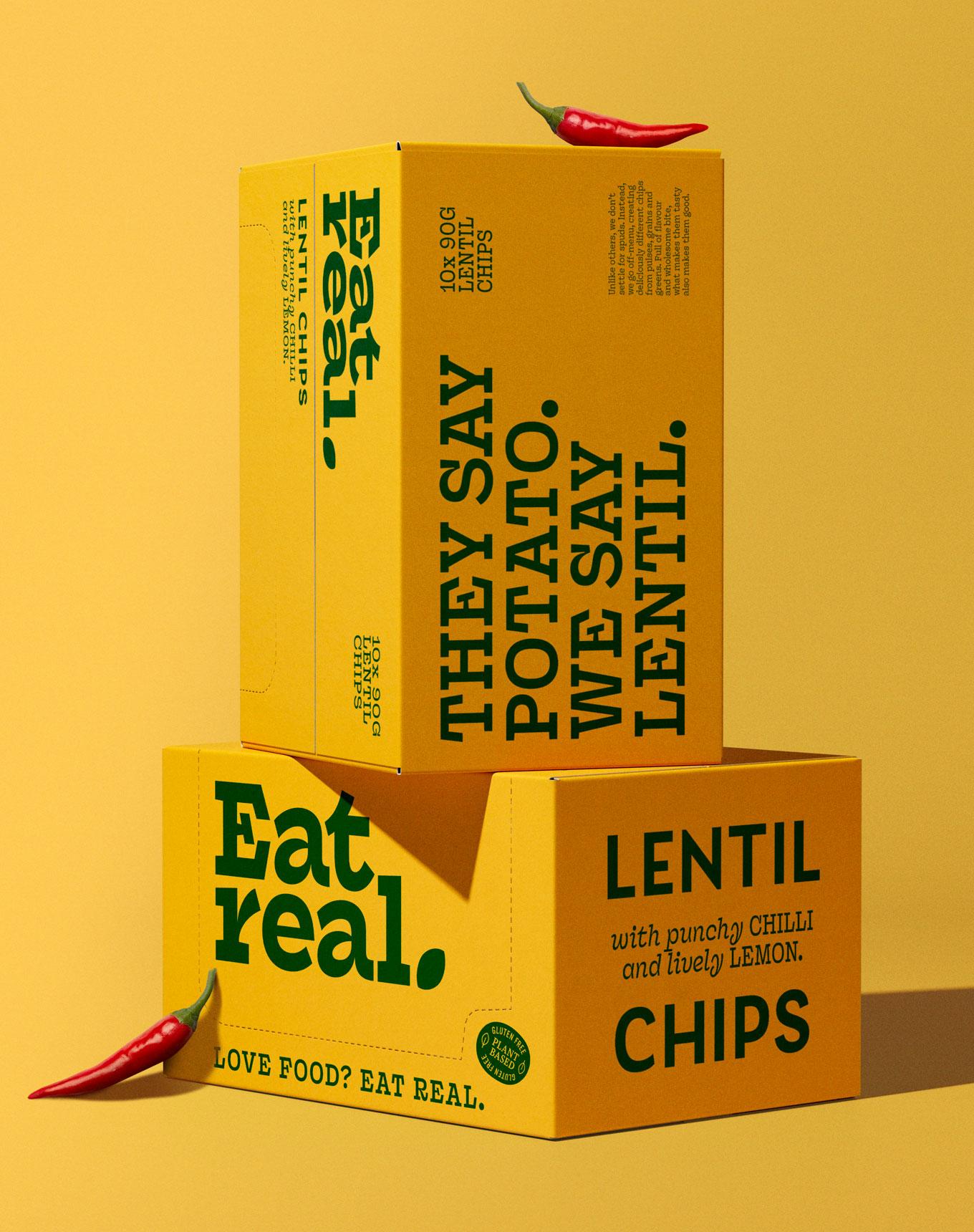 Eat Real Packaging