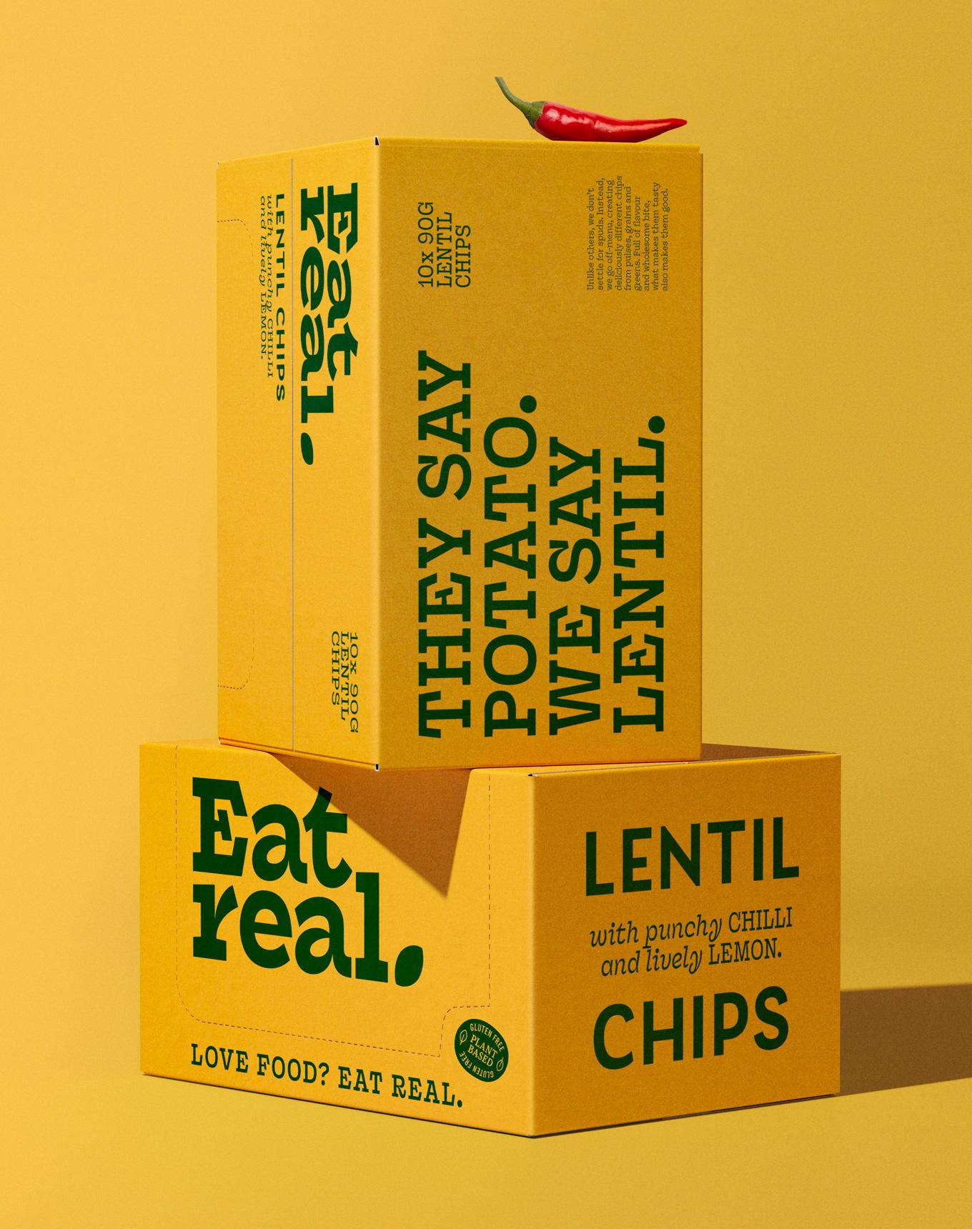 Eat Real Packaging