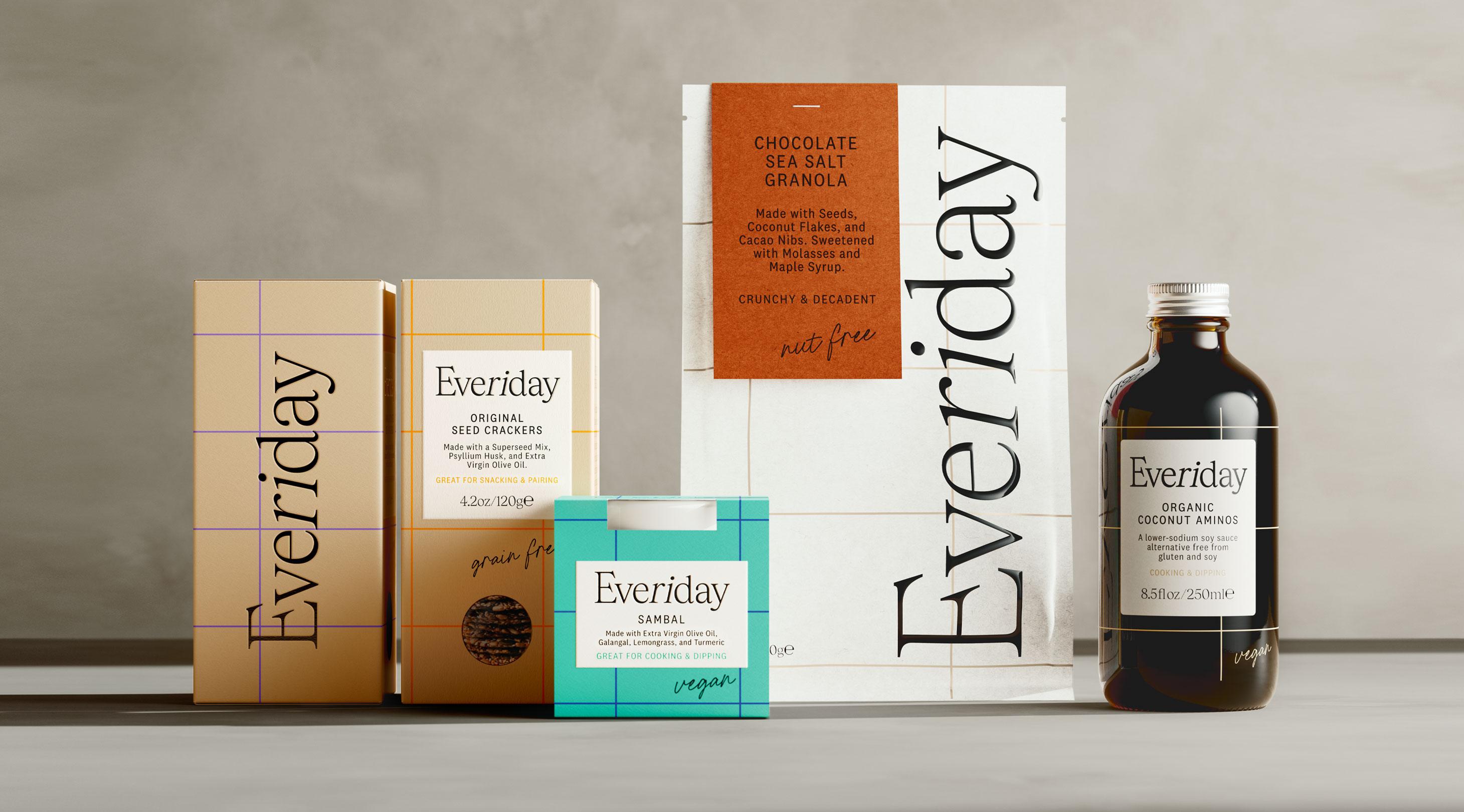 Everiday Packaging Range Design