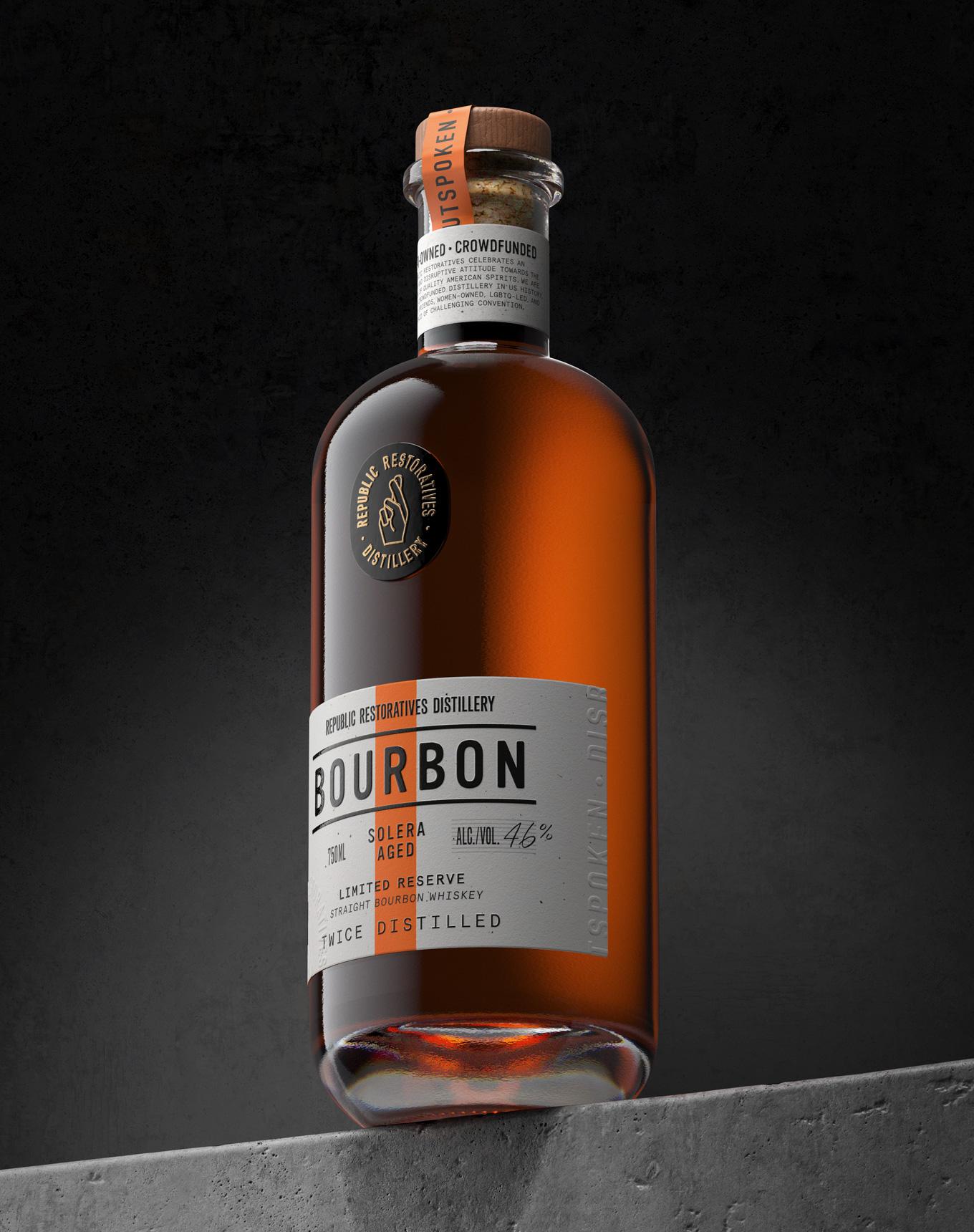 Republic Restorative Bourbon Packaging